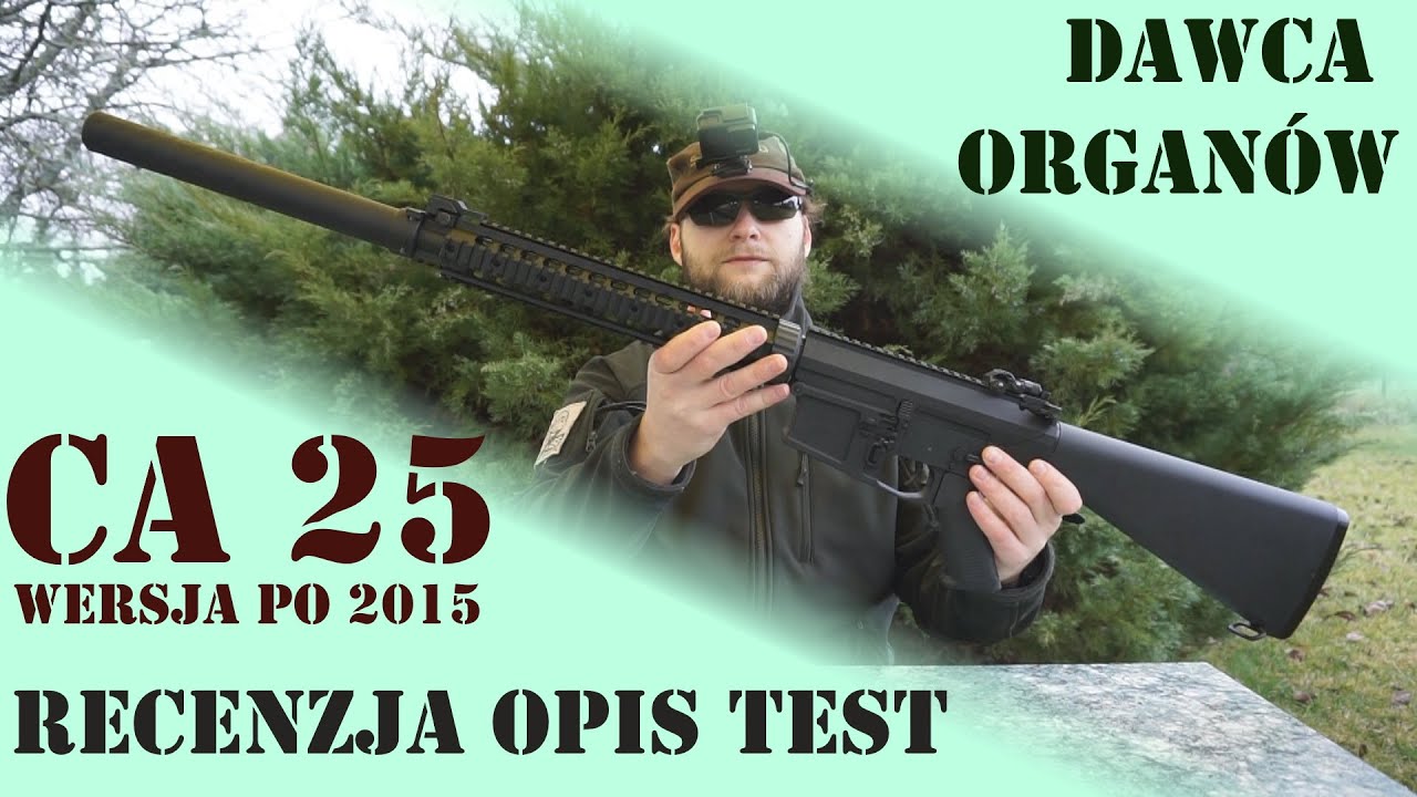 CA25 (po 2015r) czyli SR25 od Classic Army | Dawca organów | Opis/Recenzja/Osiągi