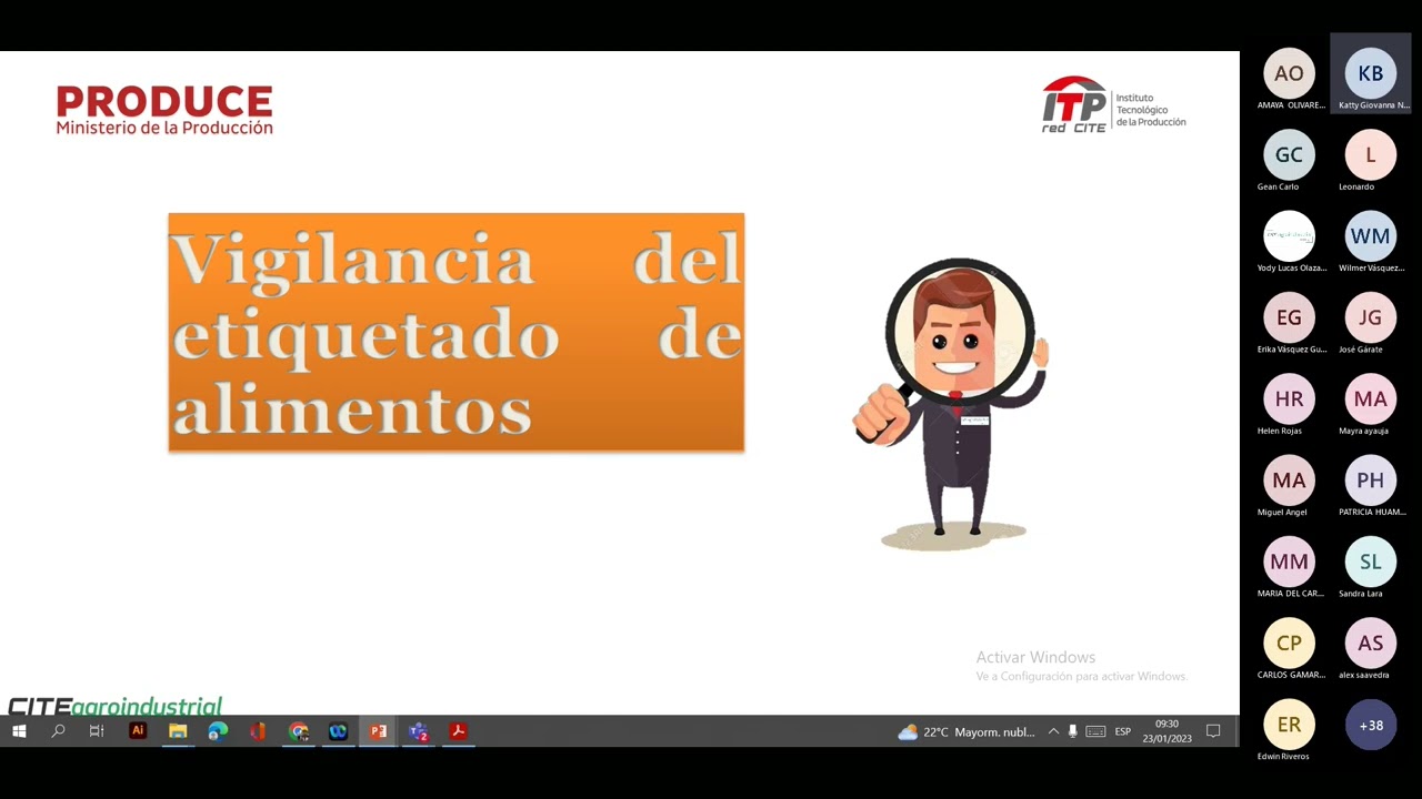Etiquetado de alimentos y bebidas en la Industria Alimentaria