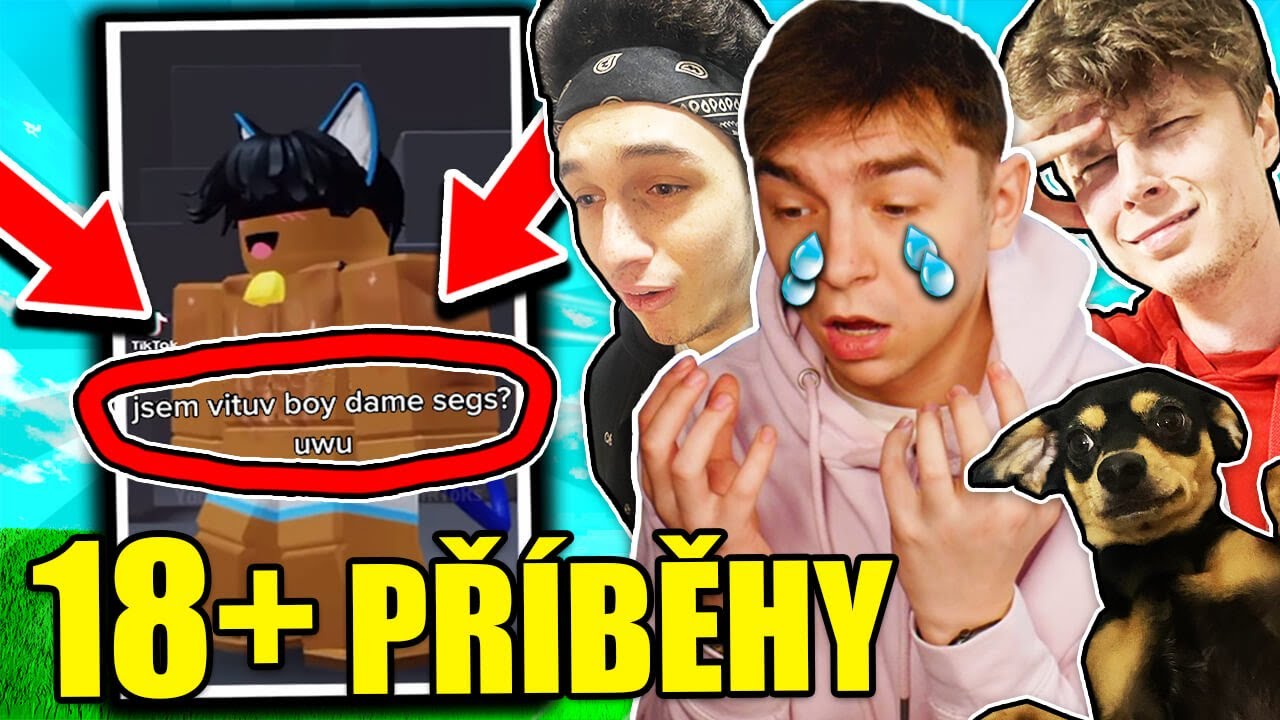 Na TOHLE jsme NIKDY neměli KOUKAT.. (reakce na české ROBLOX cringe příběhy)