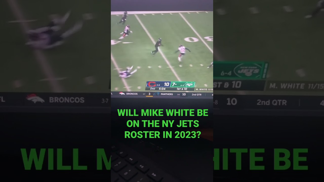 WILL MIKE WHITE BE ON THE NEW YORK JETS ROSTER IN 2023?