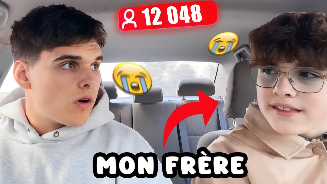 LE LIVE IRL LE PLUS FOU AVEC MON FRÈRE