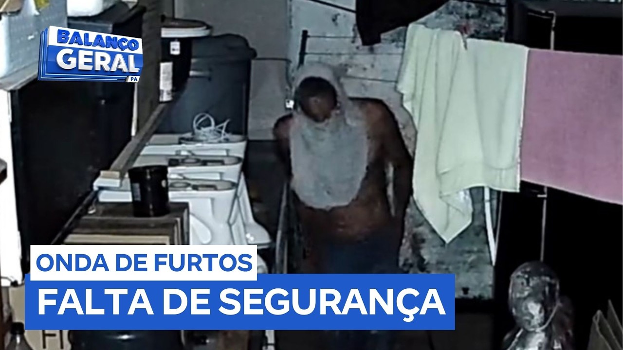 Moradores denunciam onda de furtos na Cidade Nova 5, em Ananindeua (PA)
