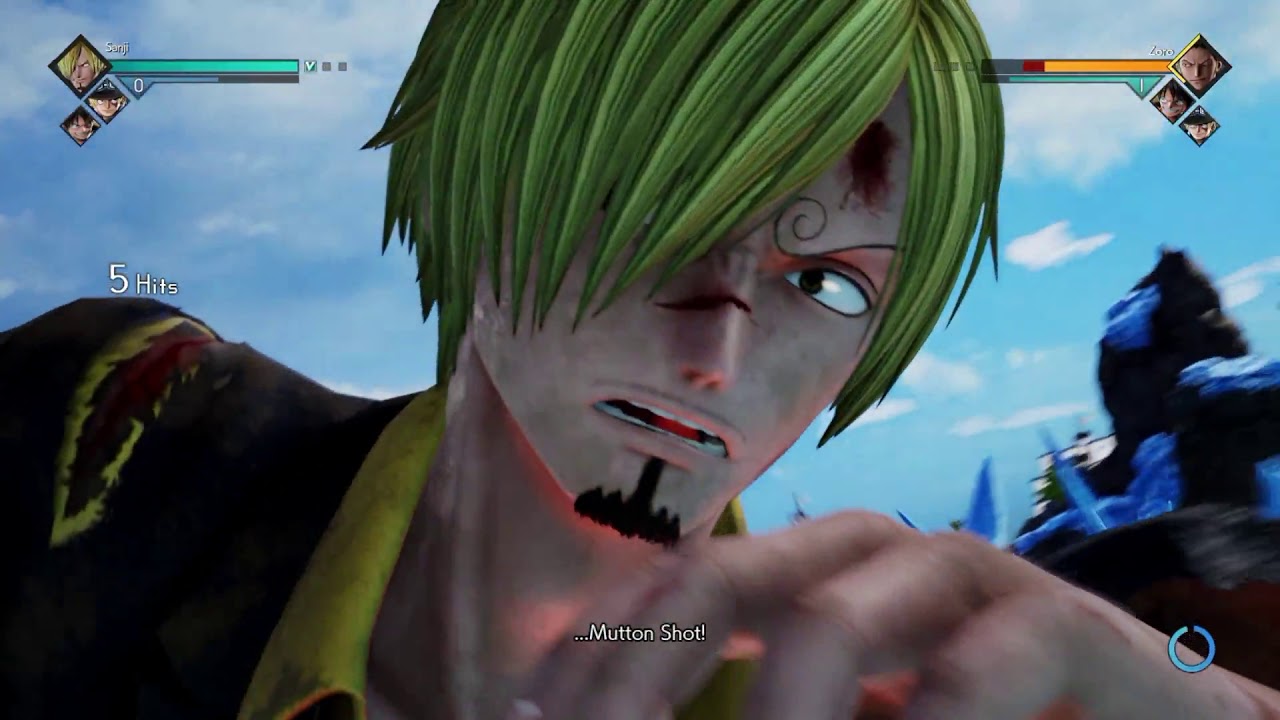 Sanji Vs Zoro (One Piece) Jump Force Gameplay