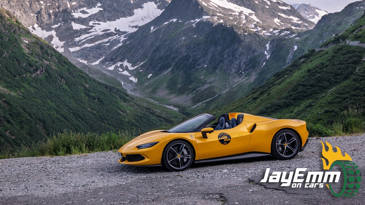 830-сильный Ferrari против лучших дорог Европы