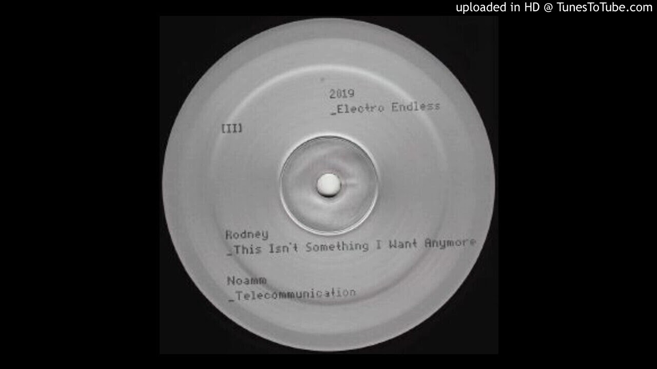 Rodney - This Isn't Something I Want Anymore [STILLEBEN056]