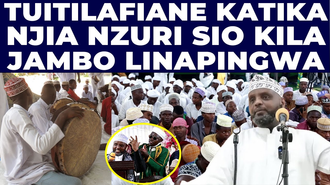 WAISLAMU SIO KILA JAMBO LINAPINGWA WENZETU WANAPO FANYA JAMBO ZURI TUSHIKANE HASA JAMBO LA MTUME