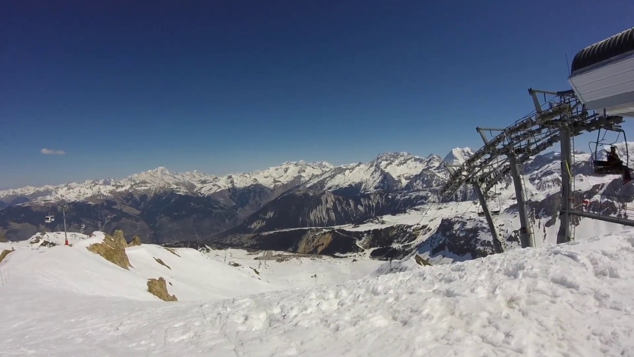 Courchevel Combe Saulire red run