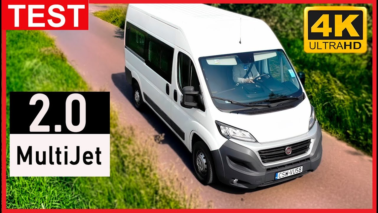 Fiat Ducato 2.0 MultiJet 115 ( 2016)  9 Osobowy - Jazda Próbna