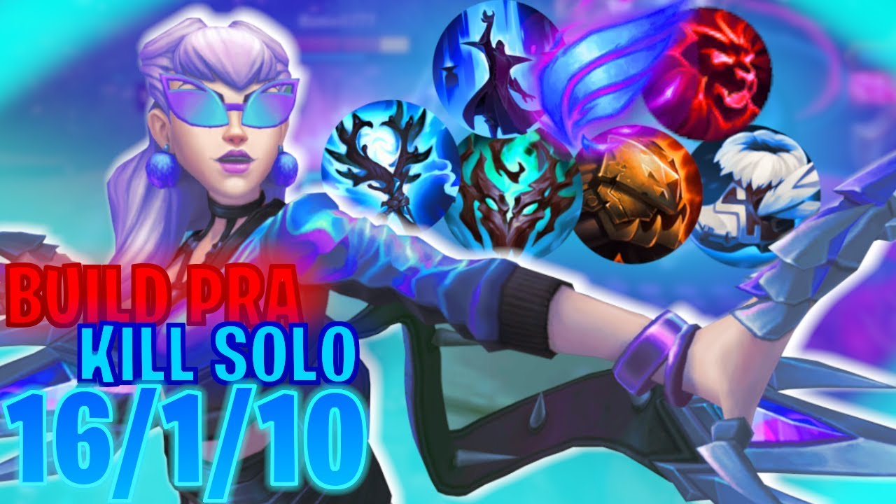 ESSA É A BUILD PRA JOGAR SOLO DE EVELYNN!!?? (o time não importa)