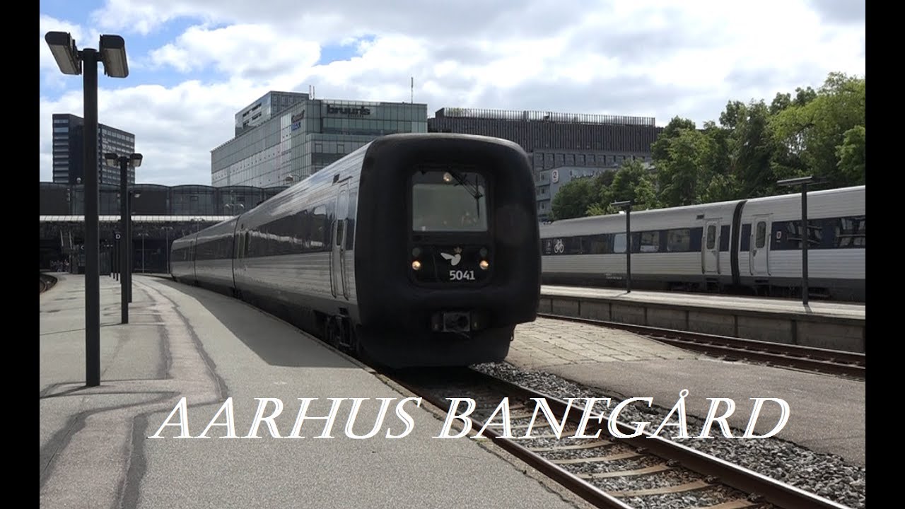 Tog på Aarhus Banegård