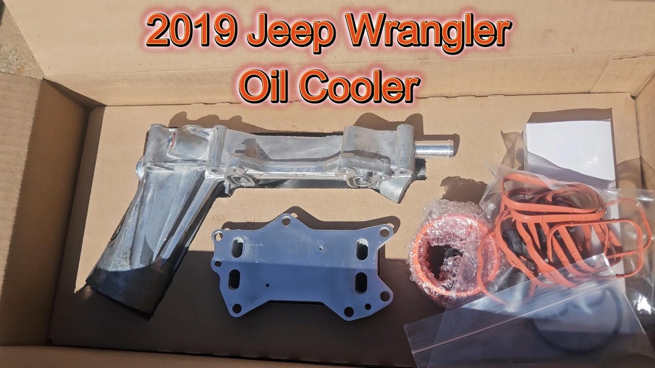 Замена масляного радиатора Jeep Wrangler 2019!