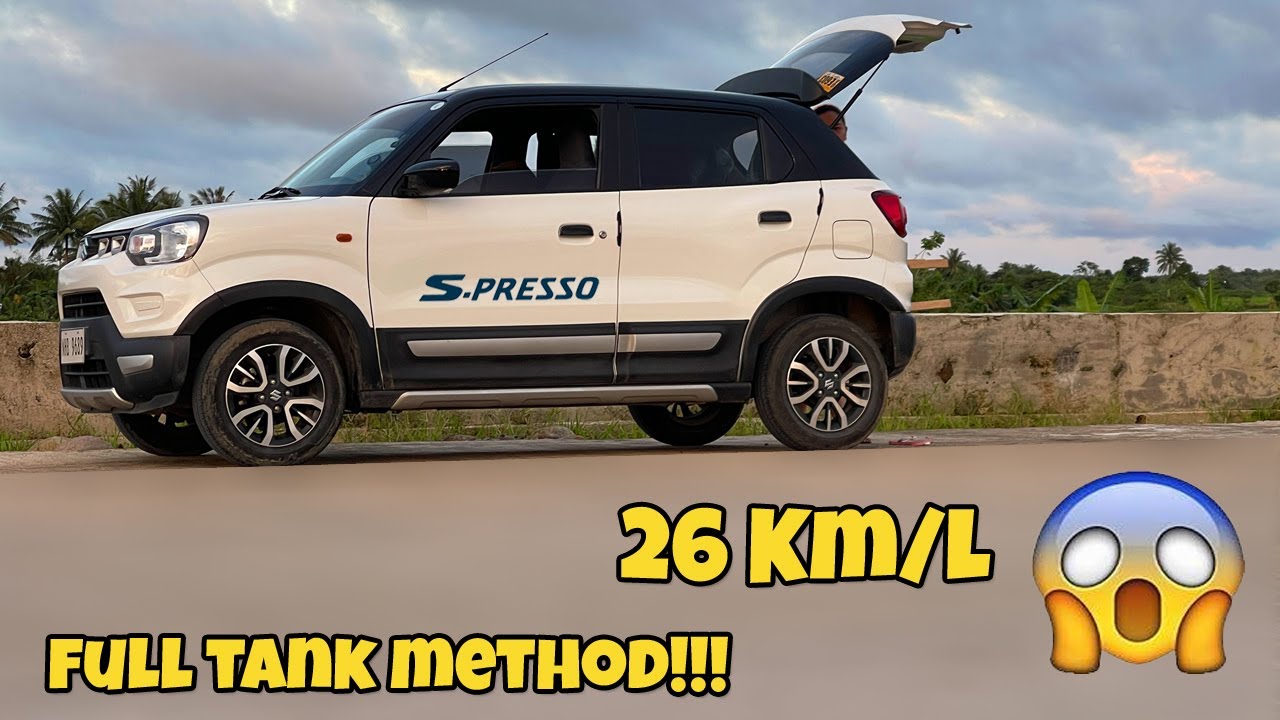 FULL TANK GAS CHALLENGE OF SUZUKI SPRESSO GRABE SOBRANG TIPID SA GAS!
