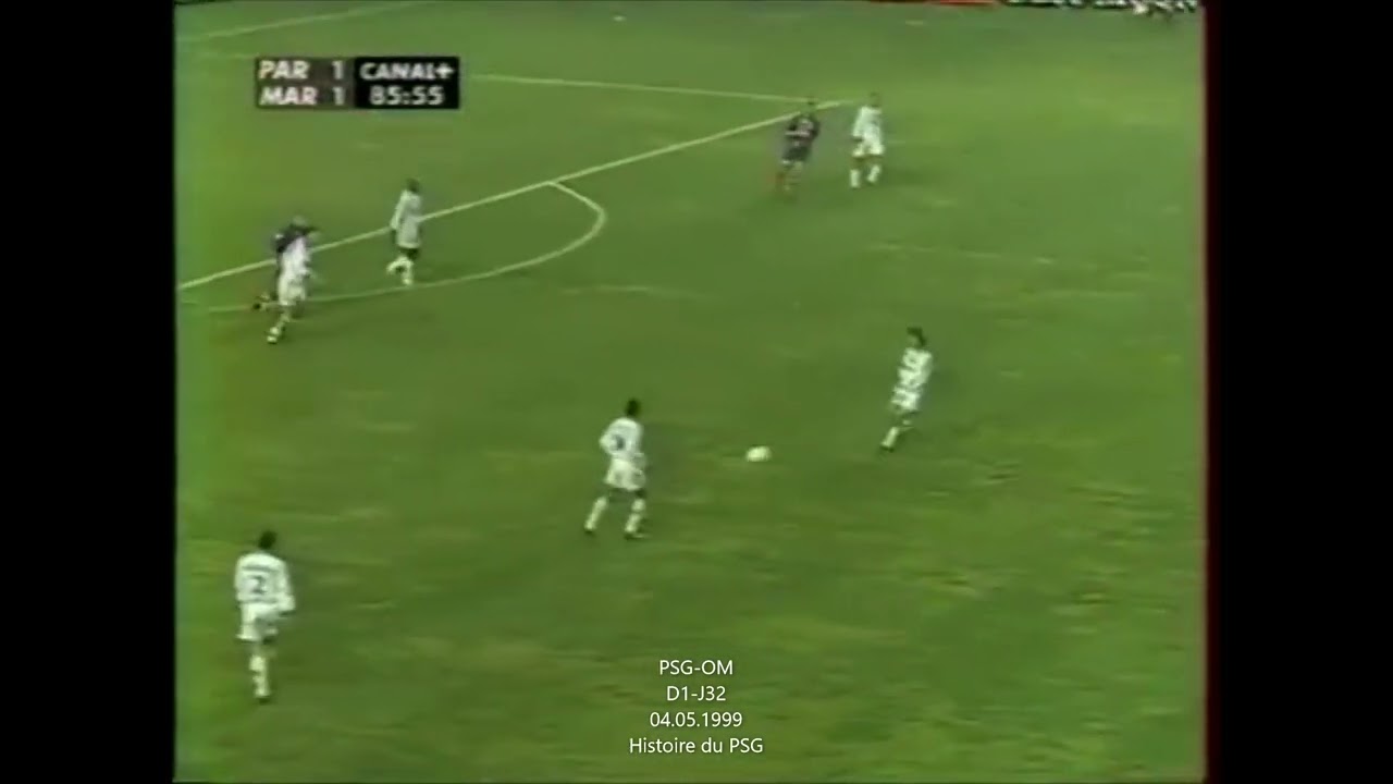 PSG OM | 04.05.1999 | D1-J32 | But Simone et Rodriguez