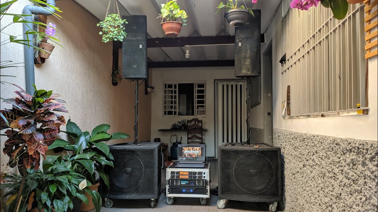 Testamos os Lines Verticais QVS MGS 808 + Oversound 600.2. Será que ficou bom ? Assistam ! Parte 2