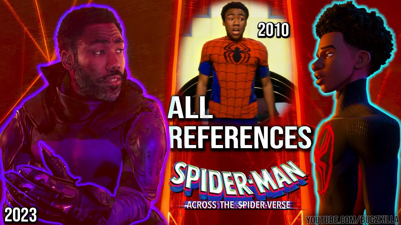 Все отсылки к Человеку-пауку во вселенной Spider-Verse (сцены в 4K)
