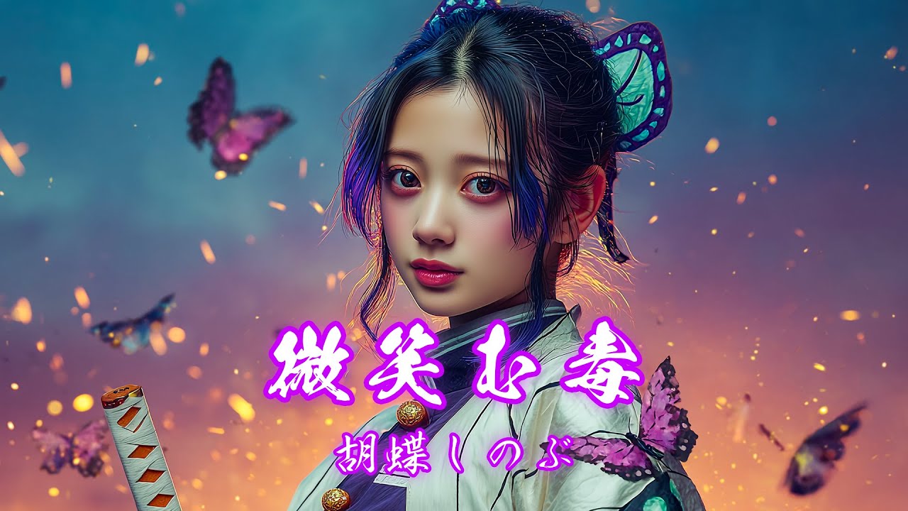 [AI実写化MV x 胡蝶しのぶ] 微笑む毒
