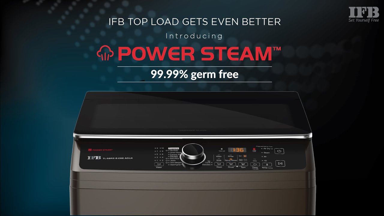 IFB Top Load Now with Power Steam® | In-Built Heater