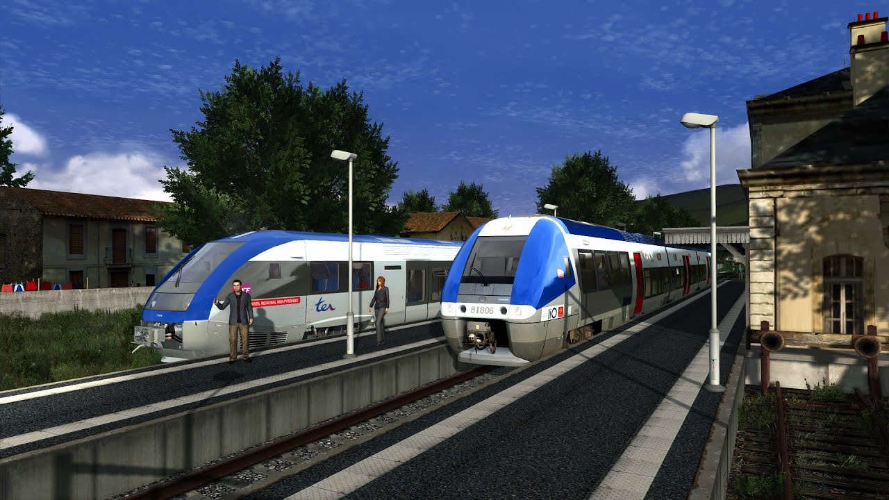 TER du soir vers Castres - Train Simulator 2022
