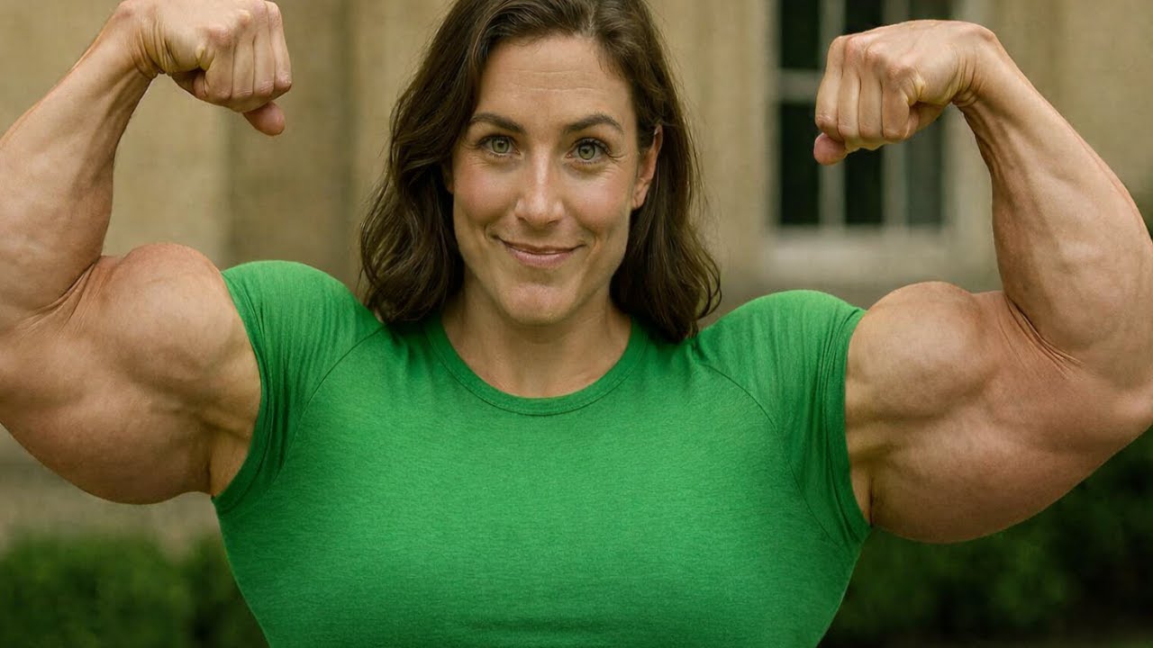 THIS FEMALE BODYBUILDER HAVE ROCK SOLID BICEPS : J WINCHESTER