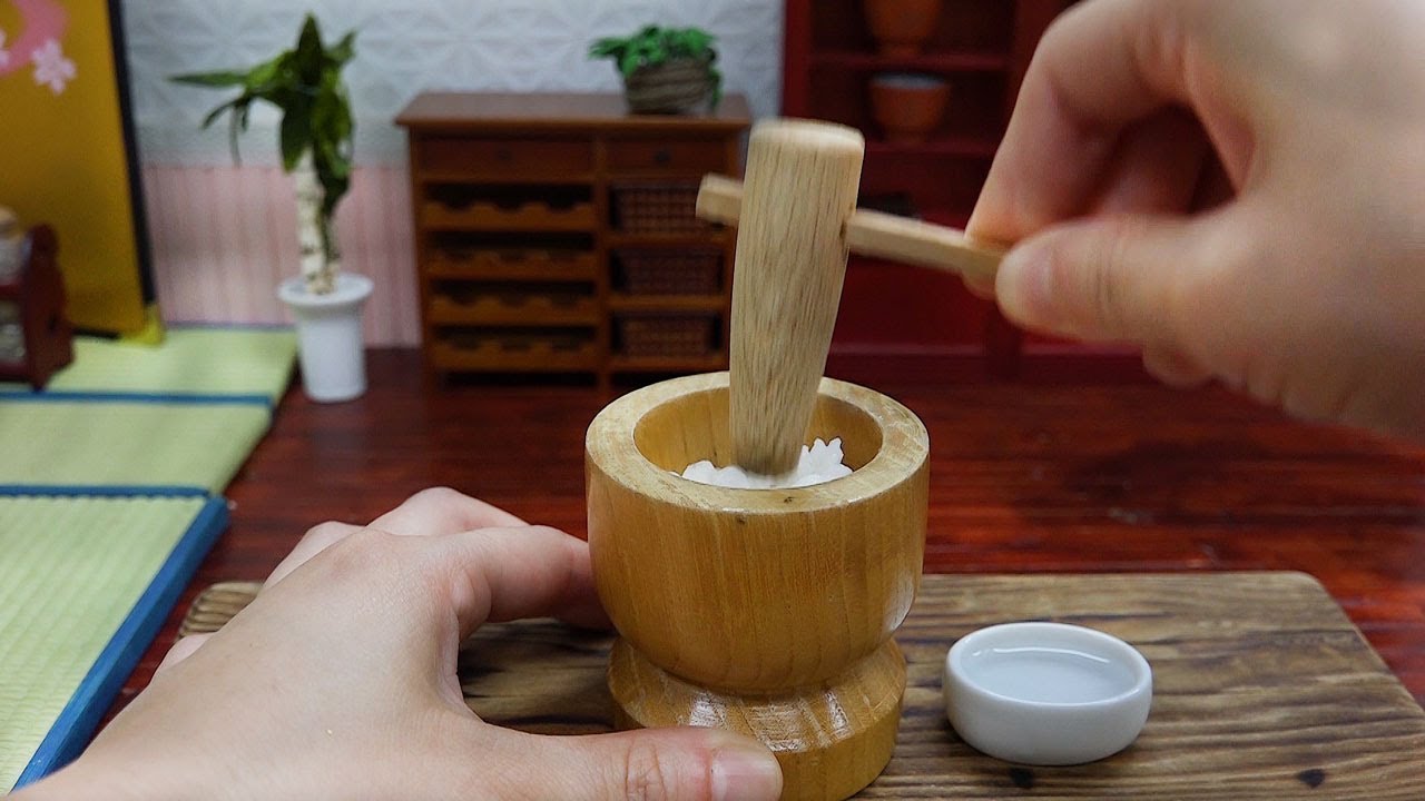 Mini Food Gohei-mochi　食べれるミニチュア　五平餅