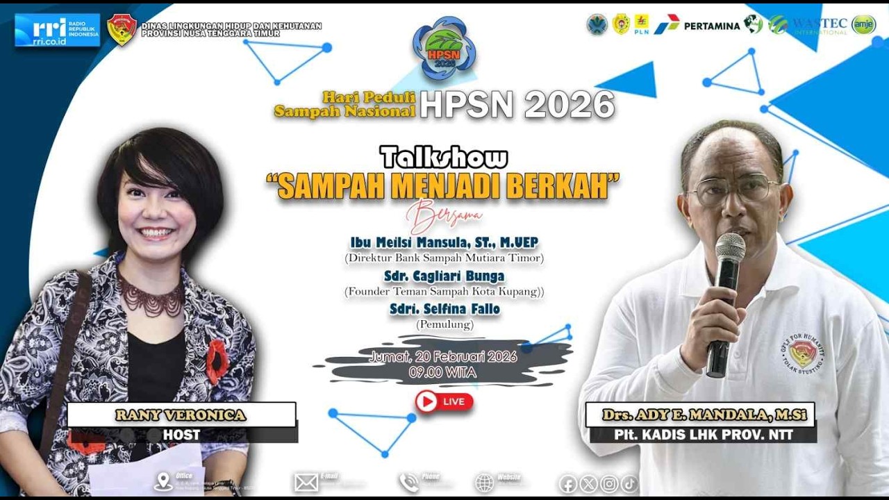 🔴Live - Sampah Menjadi Berkah | Dialog Luar Studio | RRI Kupang