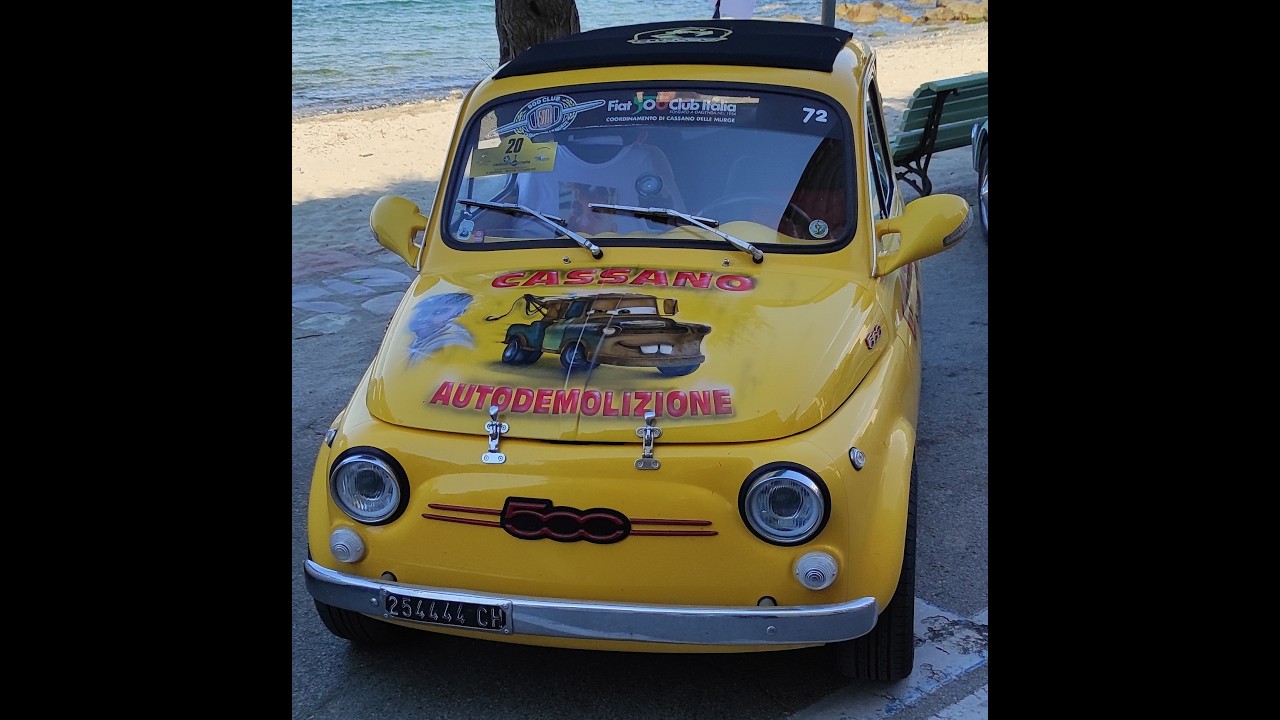 10 VIDEO DI FOTO FIAT 500 E DERIVATE.
