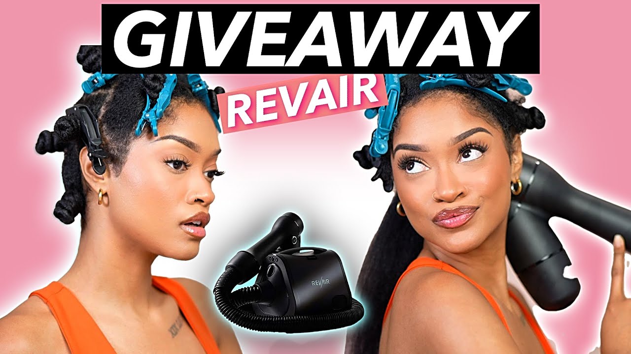 TRYING THE NEW REVAIR ON MY NATURAL HAIR | Bri Hall