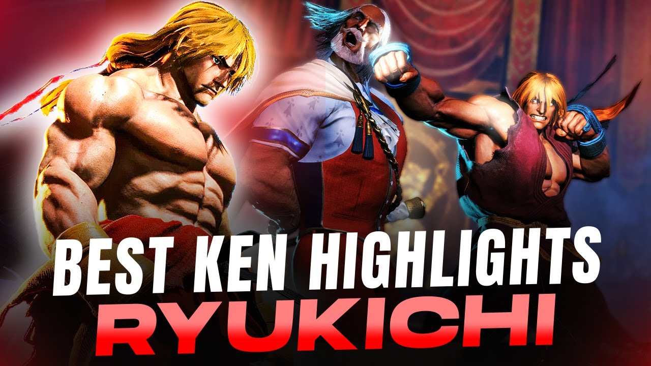 Ryukichi World Best Ken Highlights 🔥 Street Fighter 6 Season 3 High Level Gameplay