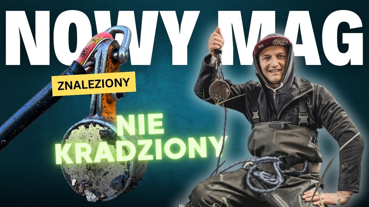 Poszedłem z magnesem nad rzekę i się zdziwiłem tego dnia.