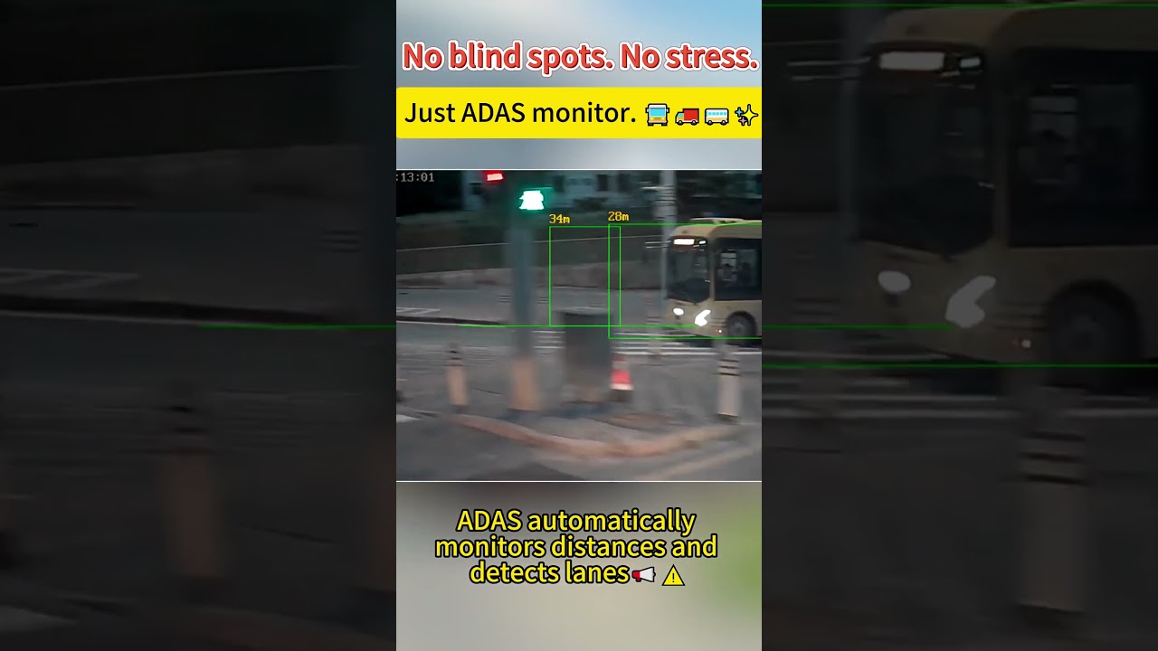Stay Safe on the Road with Luview Intelligent Monitor