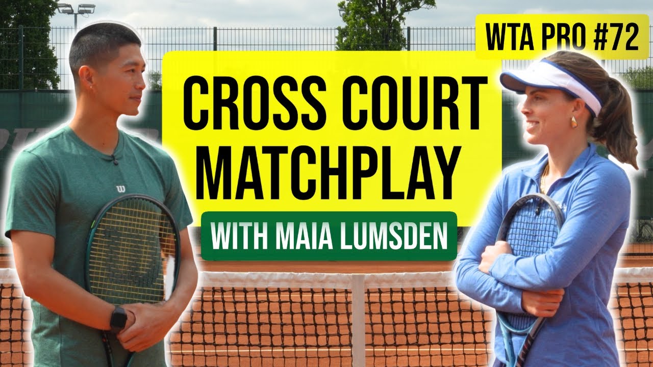Матч по пересеченной площадке с профессиональной теннисисткой WTA Майей Ламсден