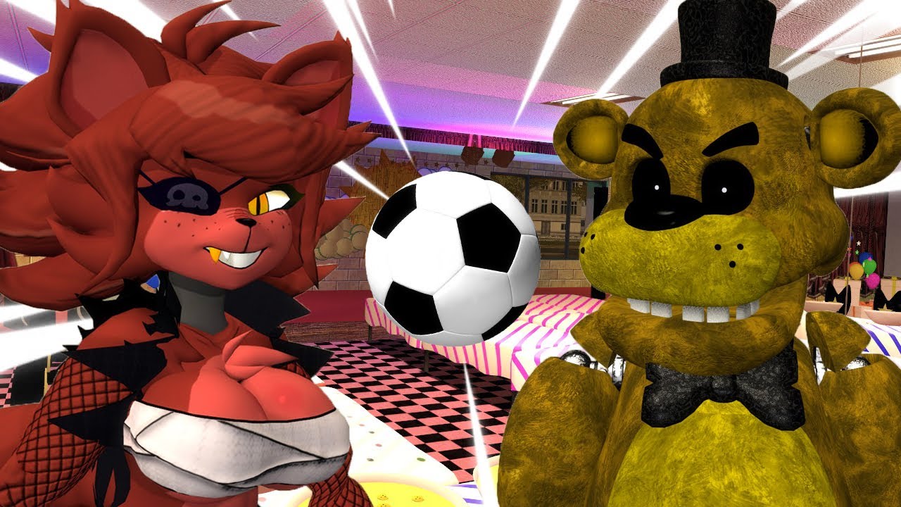 Foxina And Golden Freddy FINALLY PLAY CATCH! (GMOD FNAF)