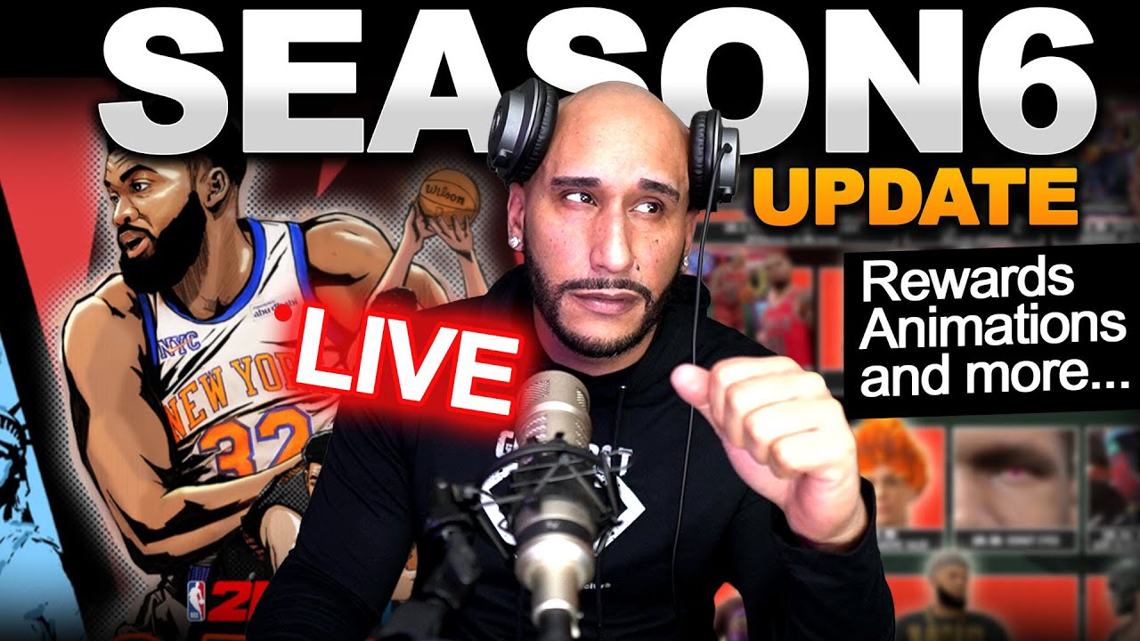 SEASON 6 UPDATE IS LIVE (REWARDS and ANIMATIONS) | NBA 2K26 NEWS UPDATE