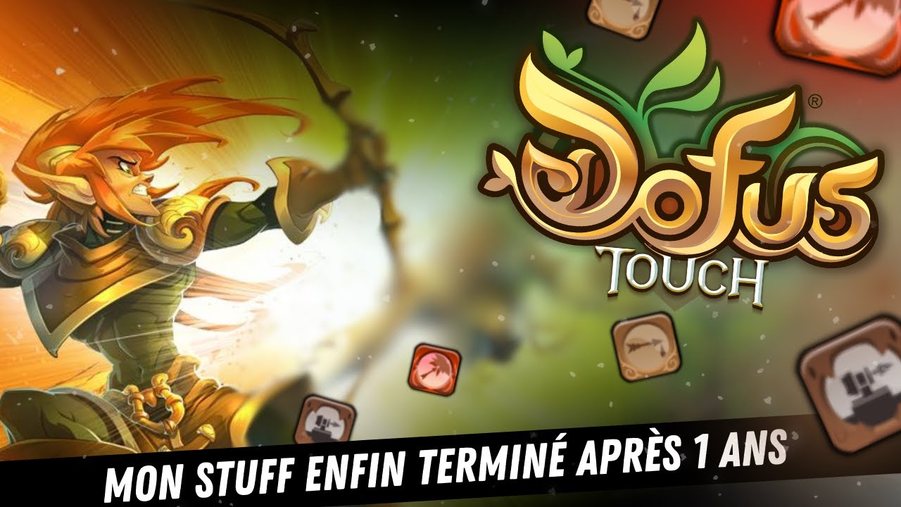 MON STUFF ENFIN TERMINÉ APRÈS 1 ANS SUR DOFUS TOUCH !! (CRA 200 TERRE/FEU)
