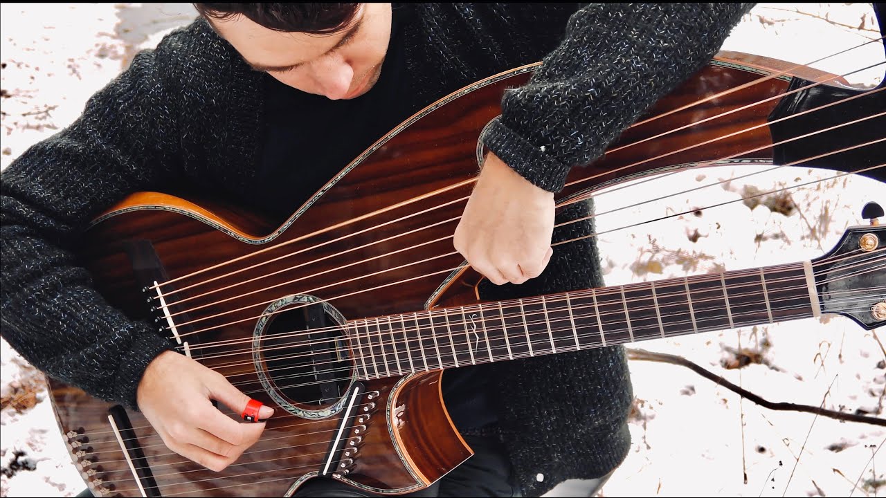 Carol of the Bells - 26 String Harp Guitar (Fingerstyle Version)