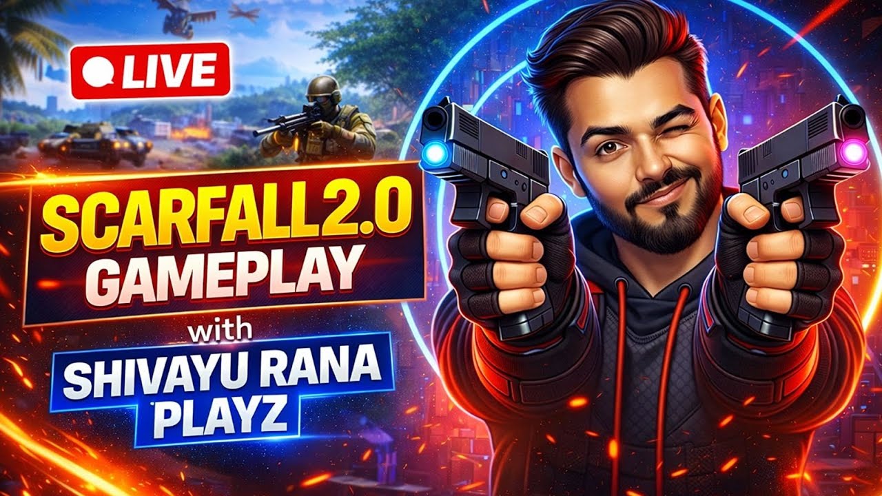 Live 🔴 ScarFall 2.0 Gameplay | Shivayu Rana Playz #scarfall2 #live #viral