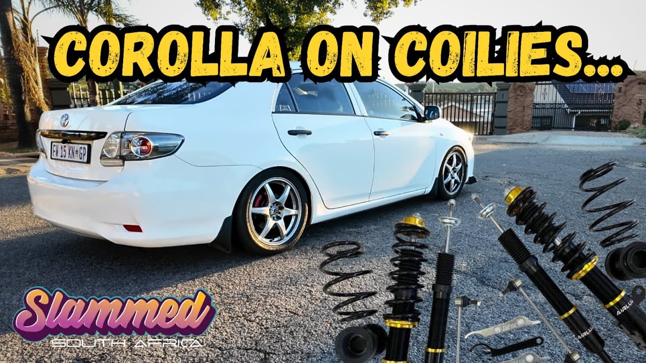 Установка койловеров Toyota Corolla Quest | Karleens Corolla