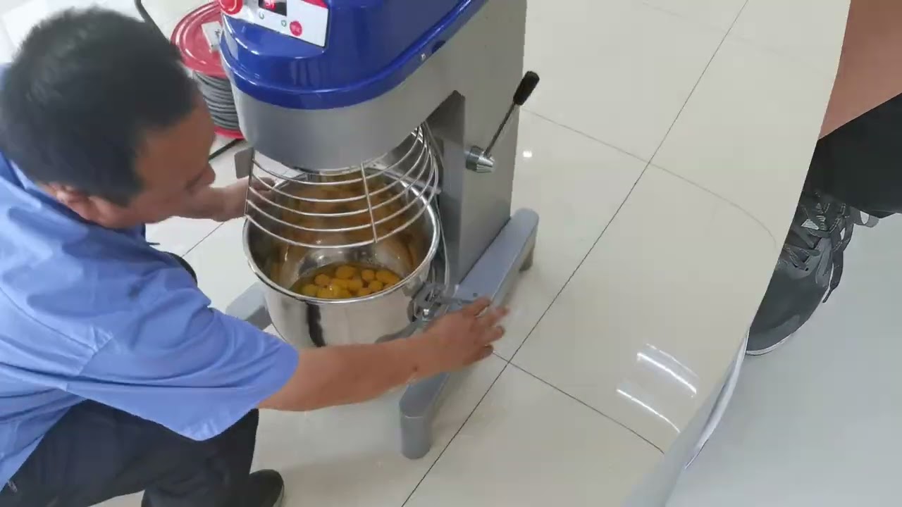 Perfect Pizza & Bread Dough: Meiying MBP Industrial Spiral Kneader