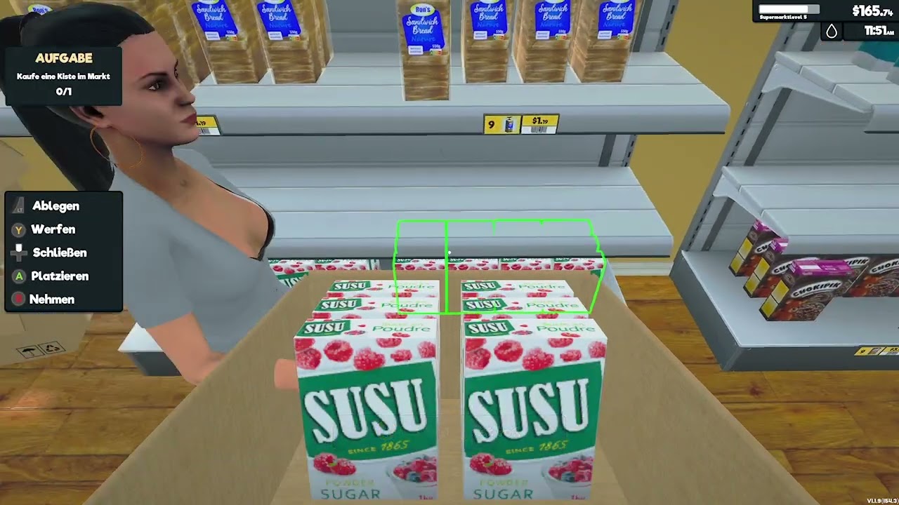 Supermarket Simulator : Billig Das Willig , Der Nachbar sagt das bei uns zu viel Chaos ist (Folge 2)
