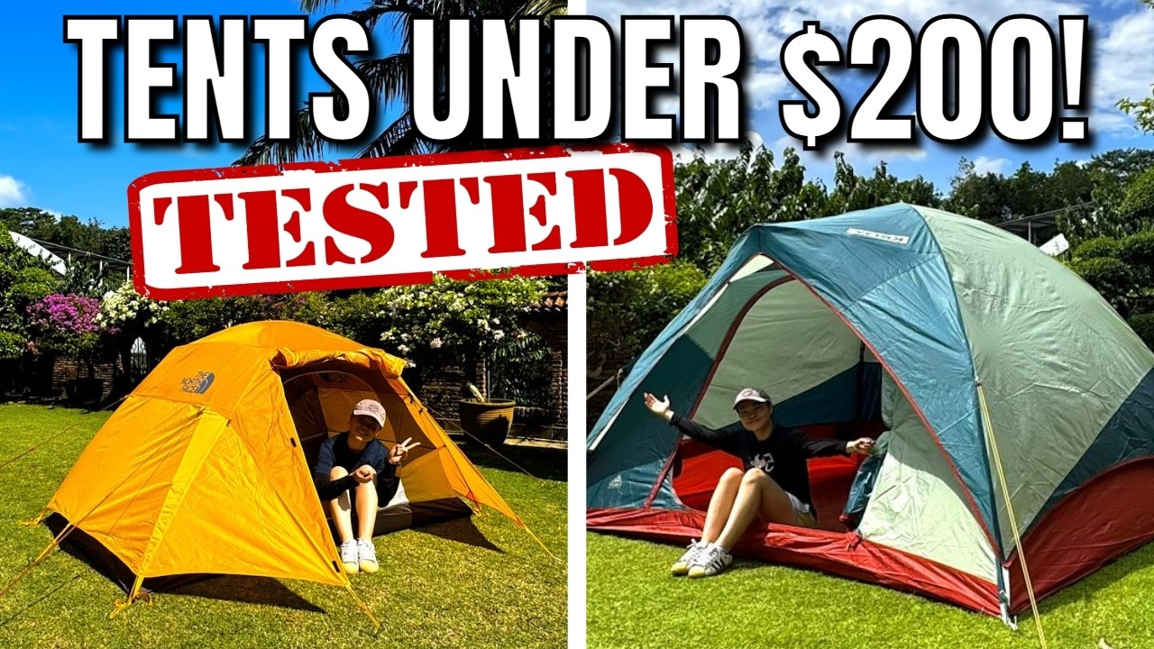 The 5 Best Tents UNDER $200 (Bought & Tested, NOT Sponsored!)