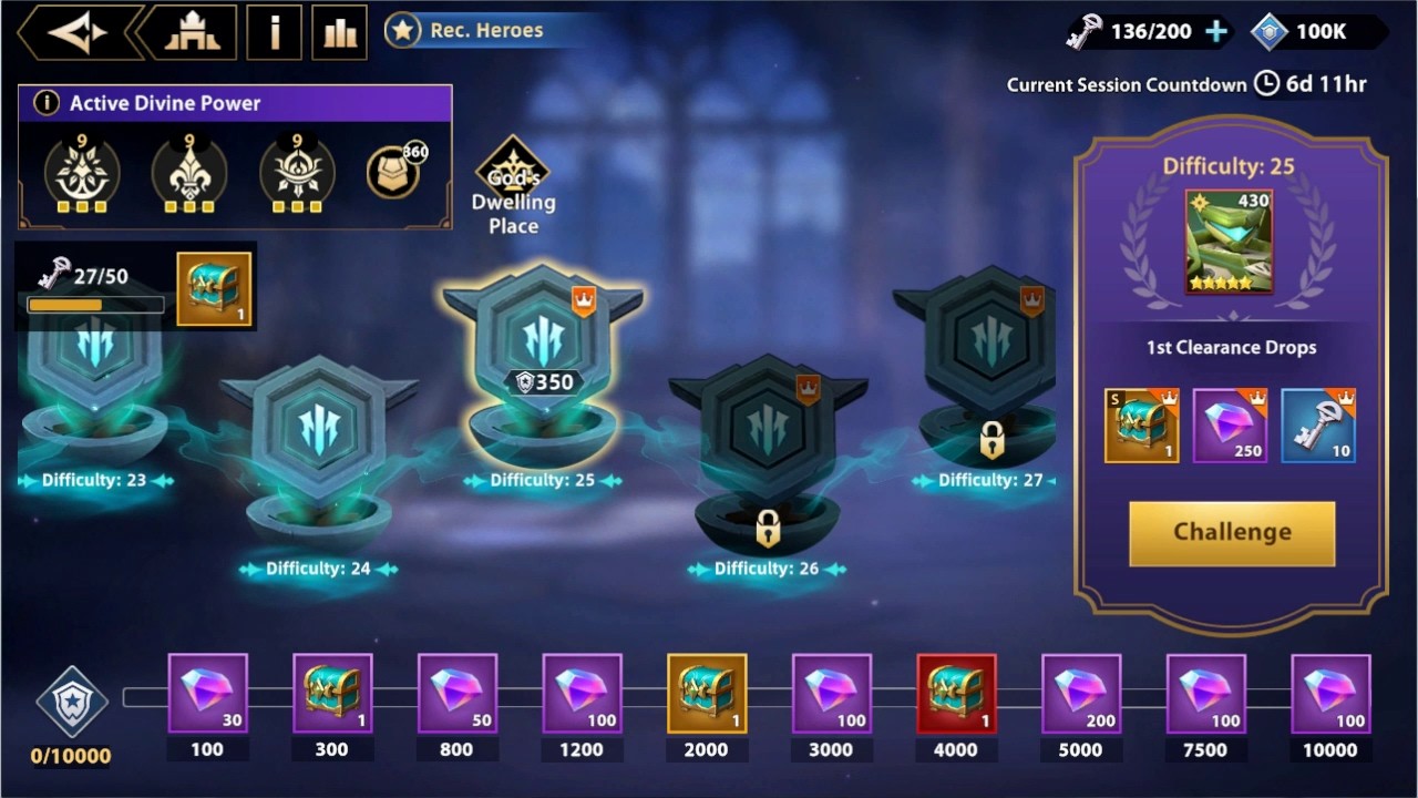 Infinite MagicRaid - Endless Cloister - Difficulty 25