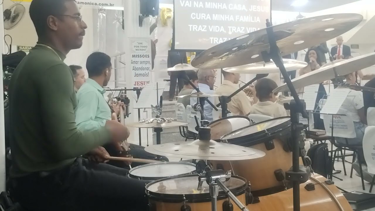 Cover Drumm (Passa lá em casa Jesus) com orquestra ❤️‍🔥🥁