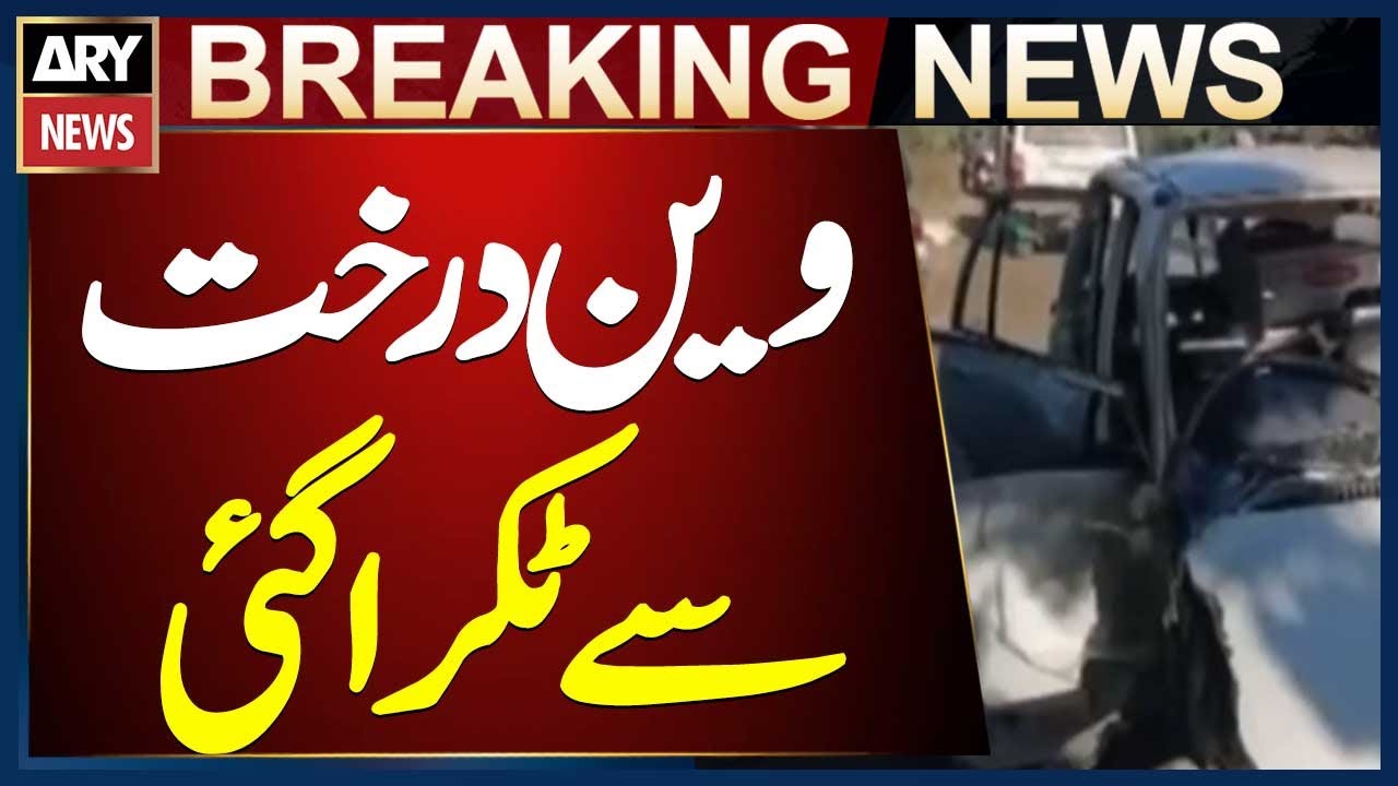 Sargodha: Van Crashes into Tree While Avoiding Car on Khushab Road