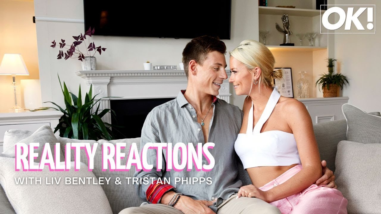 Liv Bentley and Tristan Phipps watch their most dramatic Made In Chelsea moments with OK! Magazine