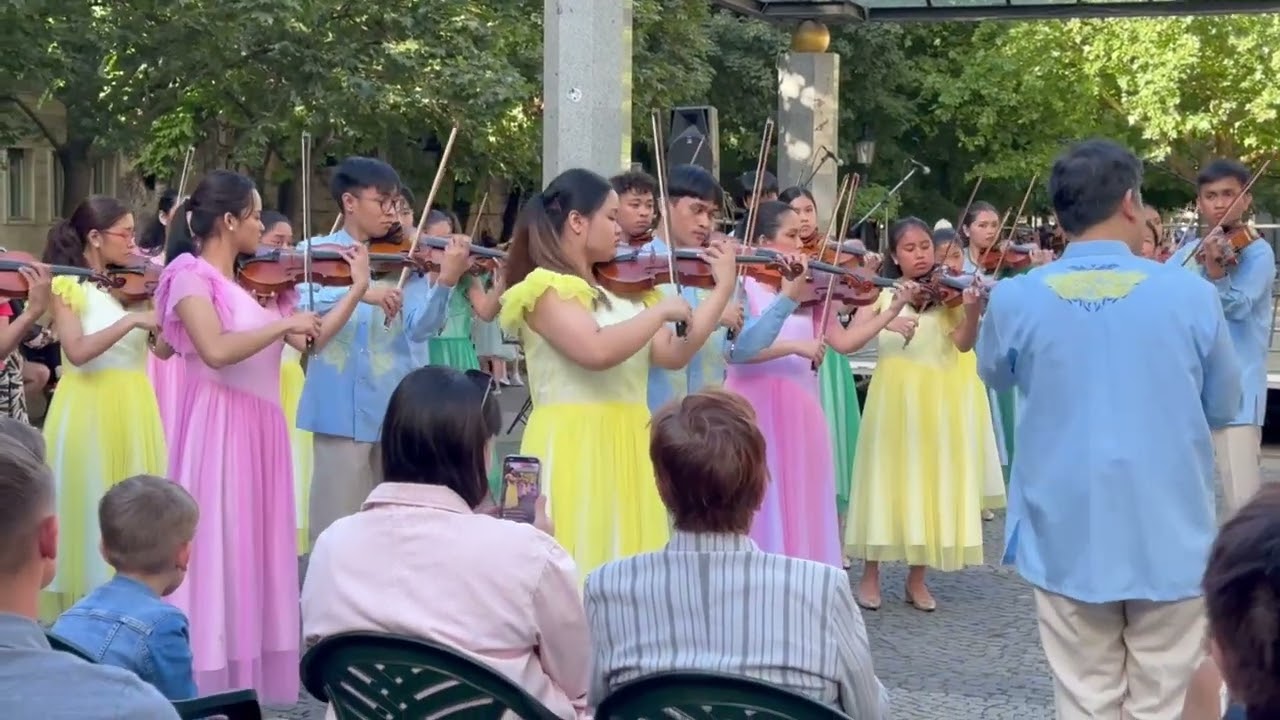 Dvorak Scherzo from Serenade for Strings at Hviezdoslav Square