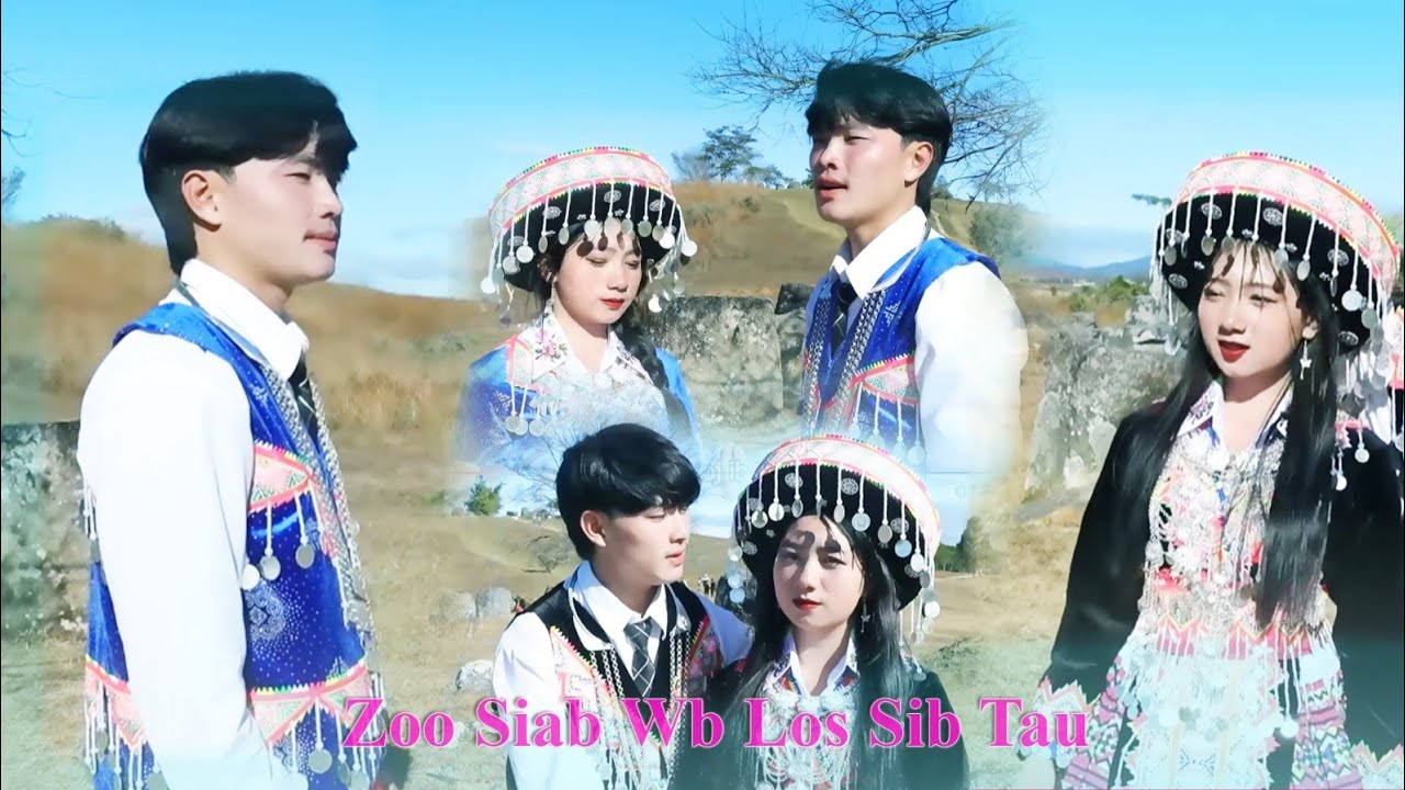 Zoo siab wb los sib tau: Cover :Ab Yu Thoj & Npib Xyooj ( Original: Sua Muas & Yeej Xyooj)