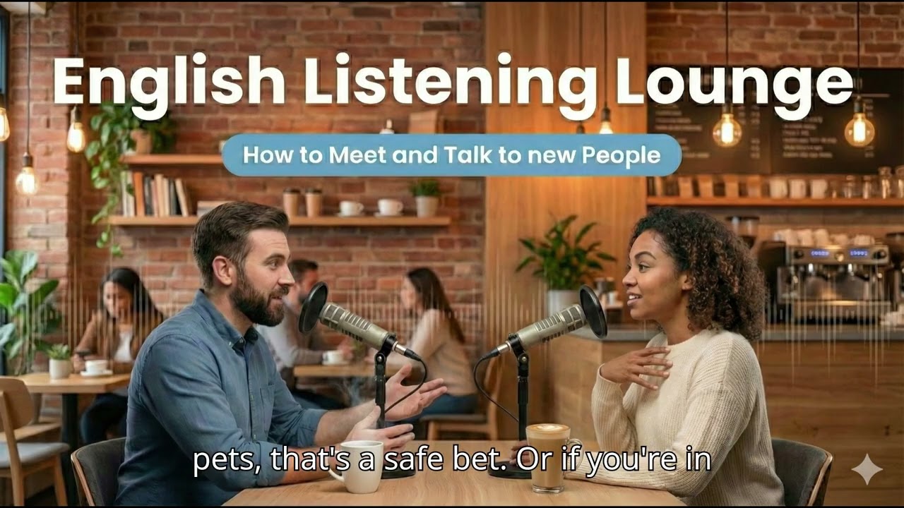 How to Meet and Talk to New People | English Listening Practice (8 min) | ELL Podcast