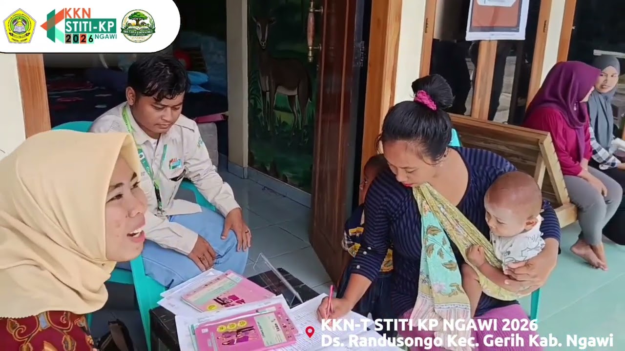 KKNT Desa Randusongo | Day 32 kegiatan posyandu di randusongo 1