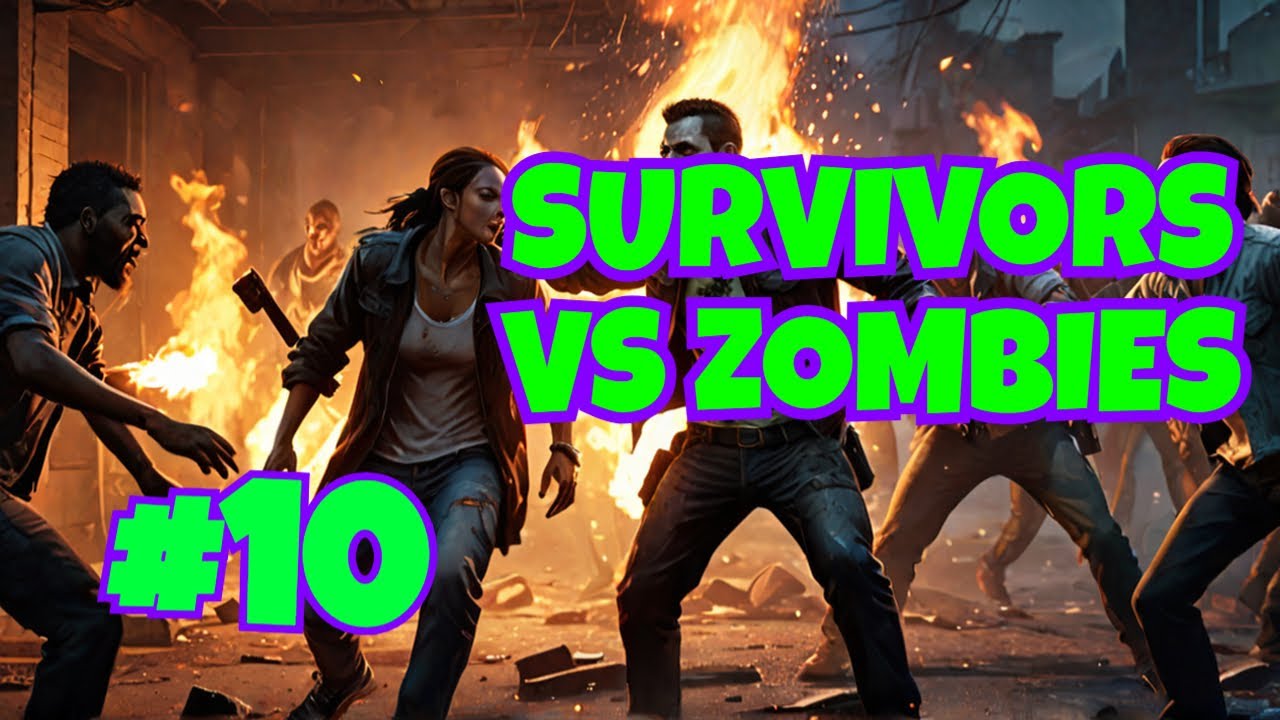 Zombies vs. Molotovs! | Left 4 Dead Ep. 10 | Simsaga