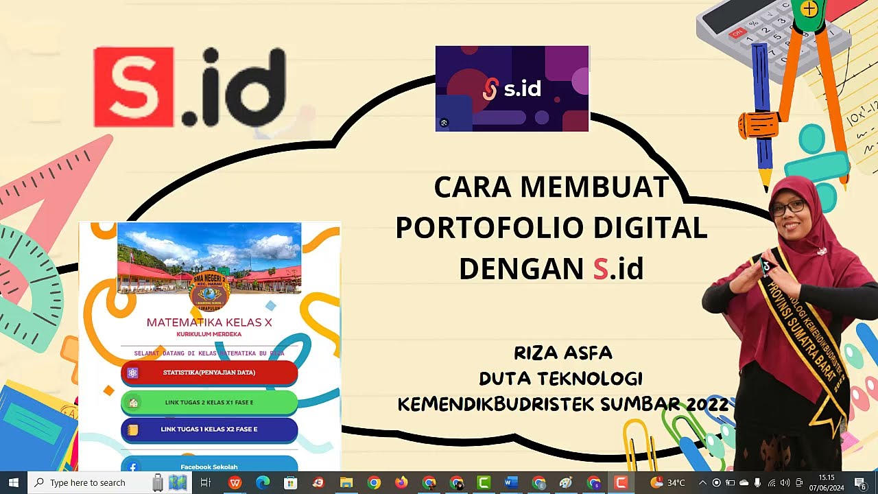 Membuat Portofolio Digital dengan microsite s.id